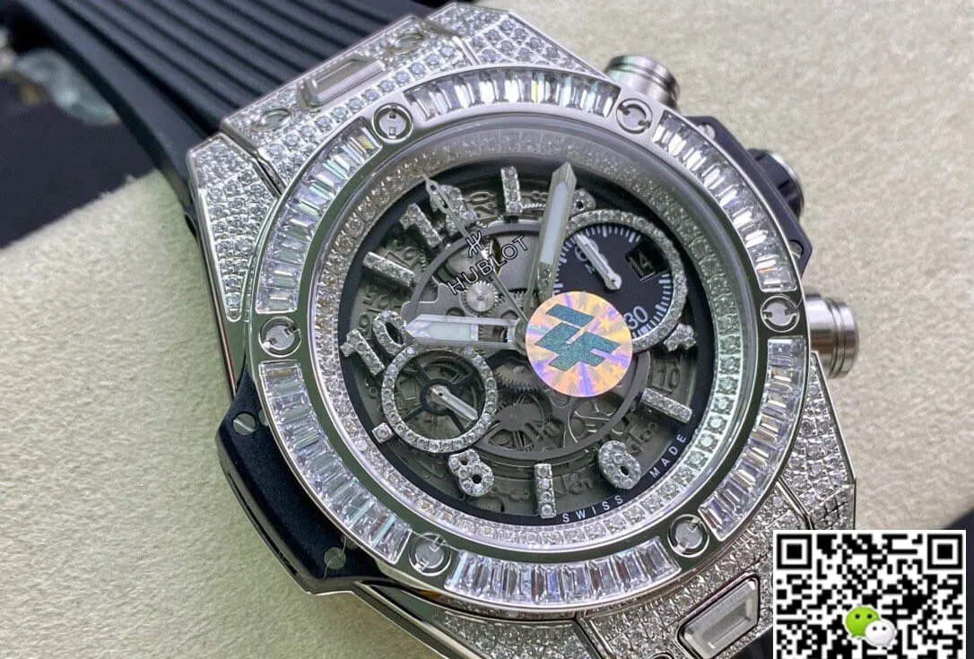 Hublot BIG BANG 421.NX.1170.RX.0904 ZF Factory 1:1 Best Edition Replica Watch Rubber Strap